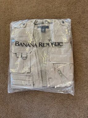 RARE Vintage Banana Republic Men's Photo Journalist Vest